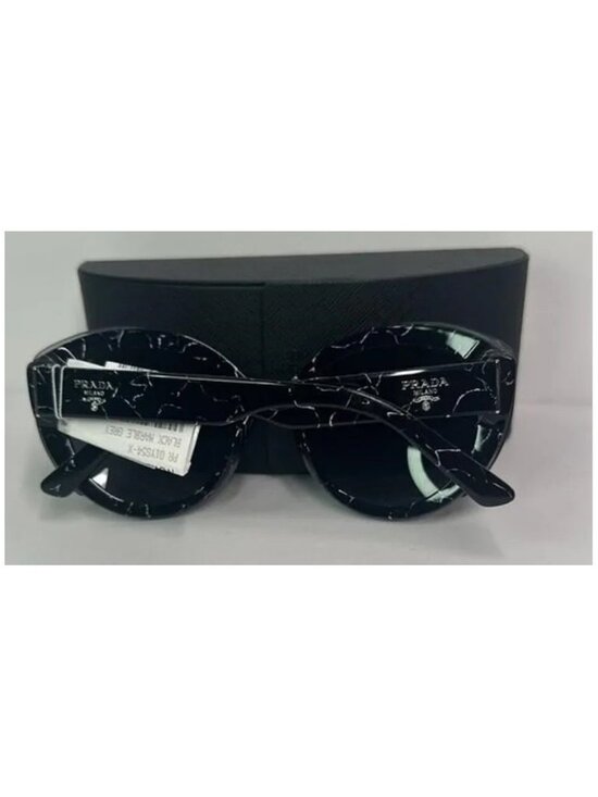 New Authentic- PRADA Dark Grey Cat Eye Ladies Sunglasses PR 01YS 09V5S0 54 main image 8